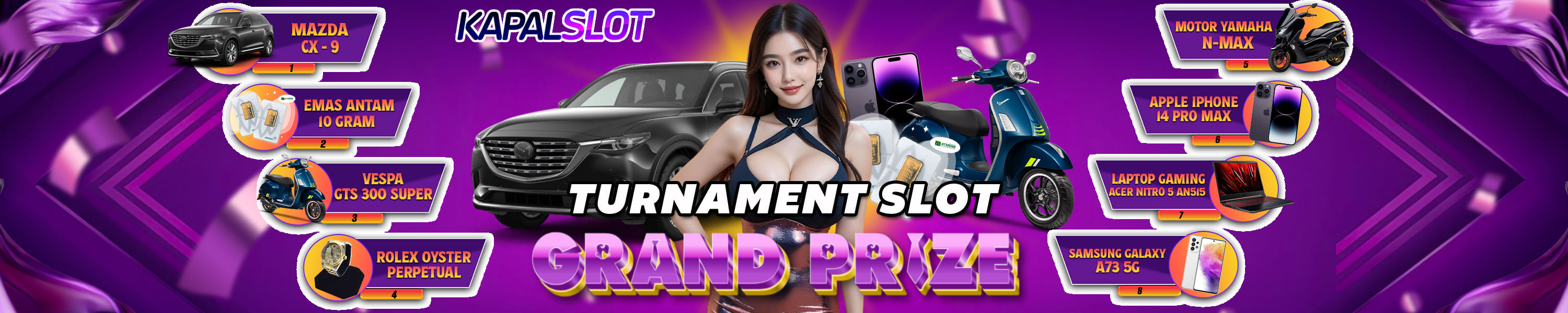 Event Turnament Slot Grand Prize Mobil